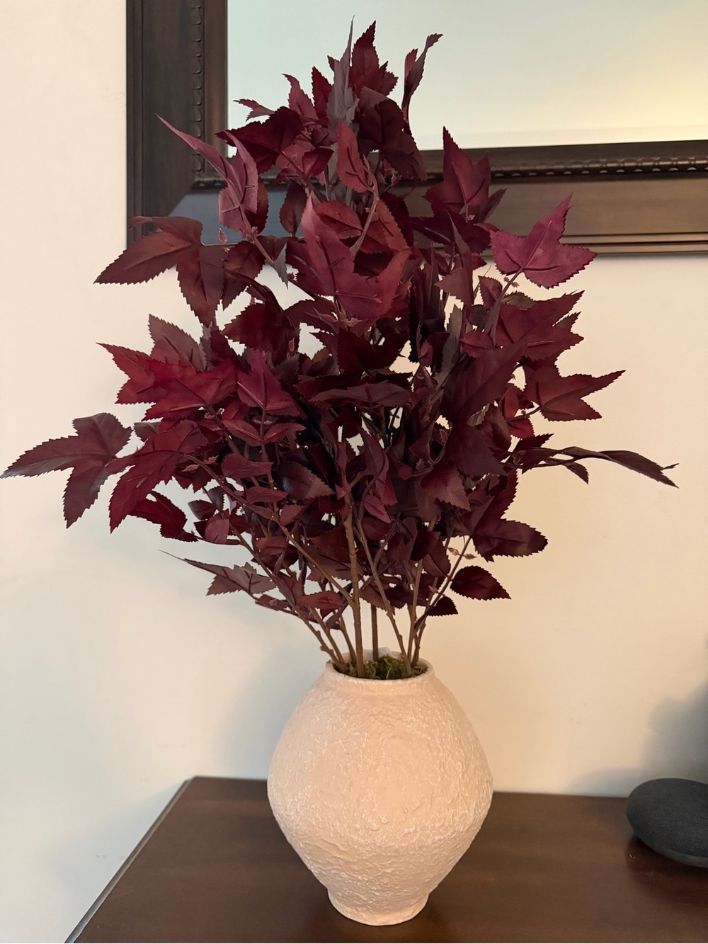 Faux fall arrangement